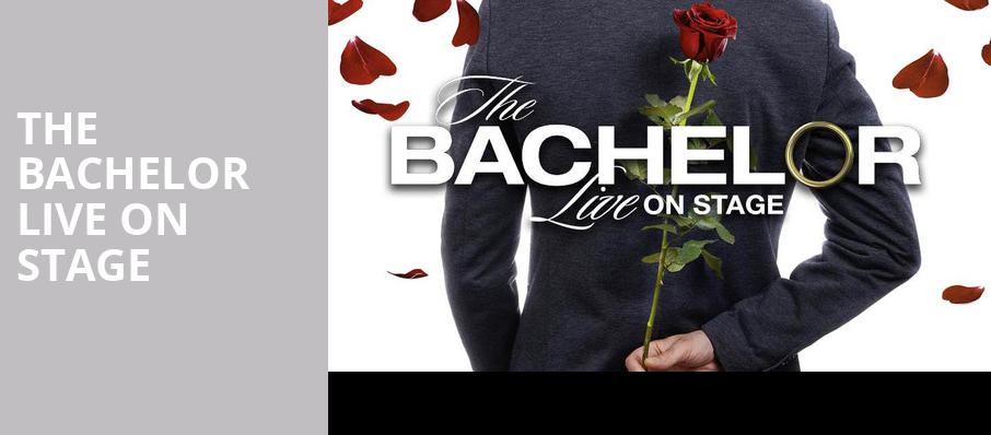 The Bachelor Live On Stage - Koger Center For The Arts ...
