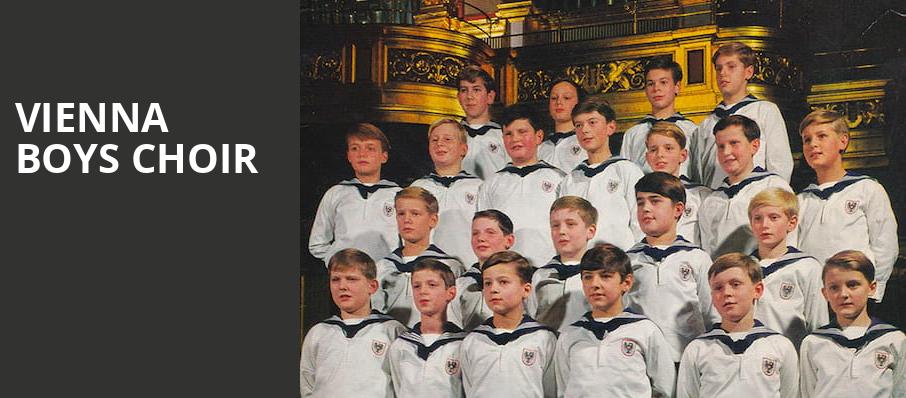 Vienna Boys Choir, Newberry Opera House, Columbia