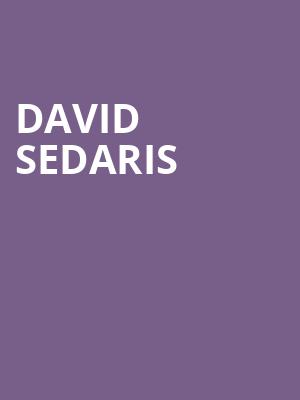 David Sedaris, Koger Center For The Arts, Columbia