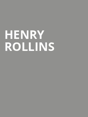 Henry Rollins, The Senate, Columbia